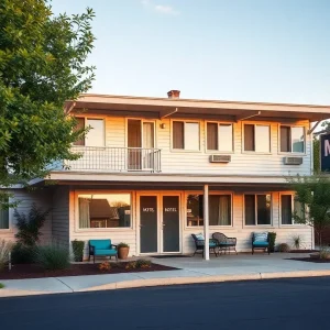 Transformation of motel into affordable housing units in Costa Mesa