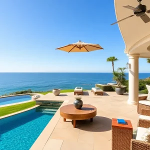 Stunning luxury home in Corona del Mar, California with ocean views