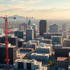 Cityscape of Arizona showcasing development projects