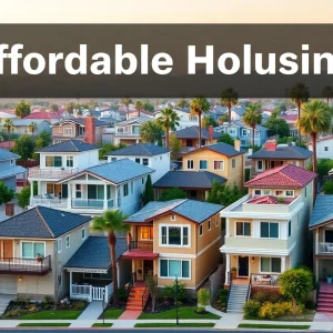 Diverse affordable housing options in California
