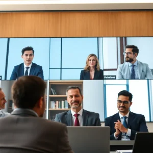 Virtual panel on privacy laws featuring legal experts.