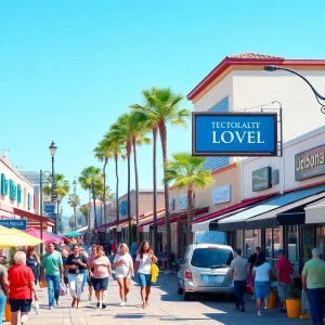 Celebration of a local business milestone in Costa Mesa