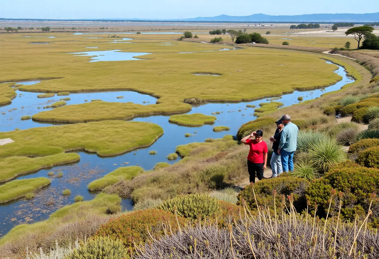 Community members discussing at a workshop about the Frank and Joan Randall Preserve.