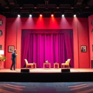 Stage set for the play Fences at Laguna Playhouse