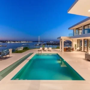Luxury bayfront home in Newport Beach