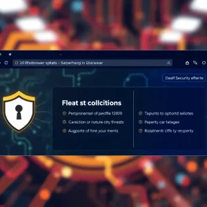 Browser extension interface for SaaS security