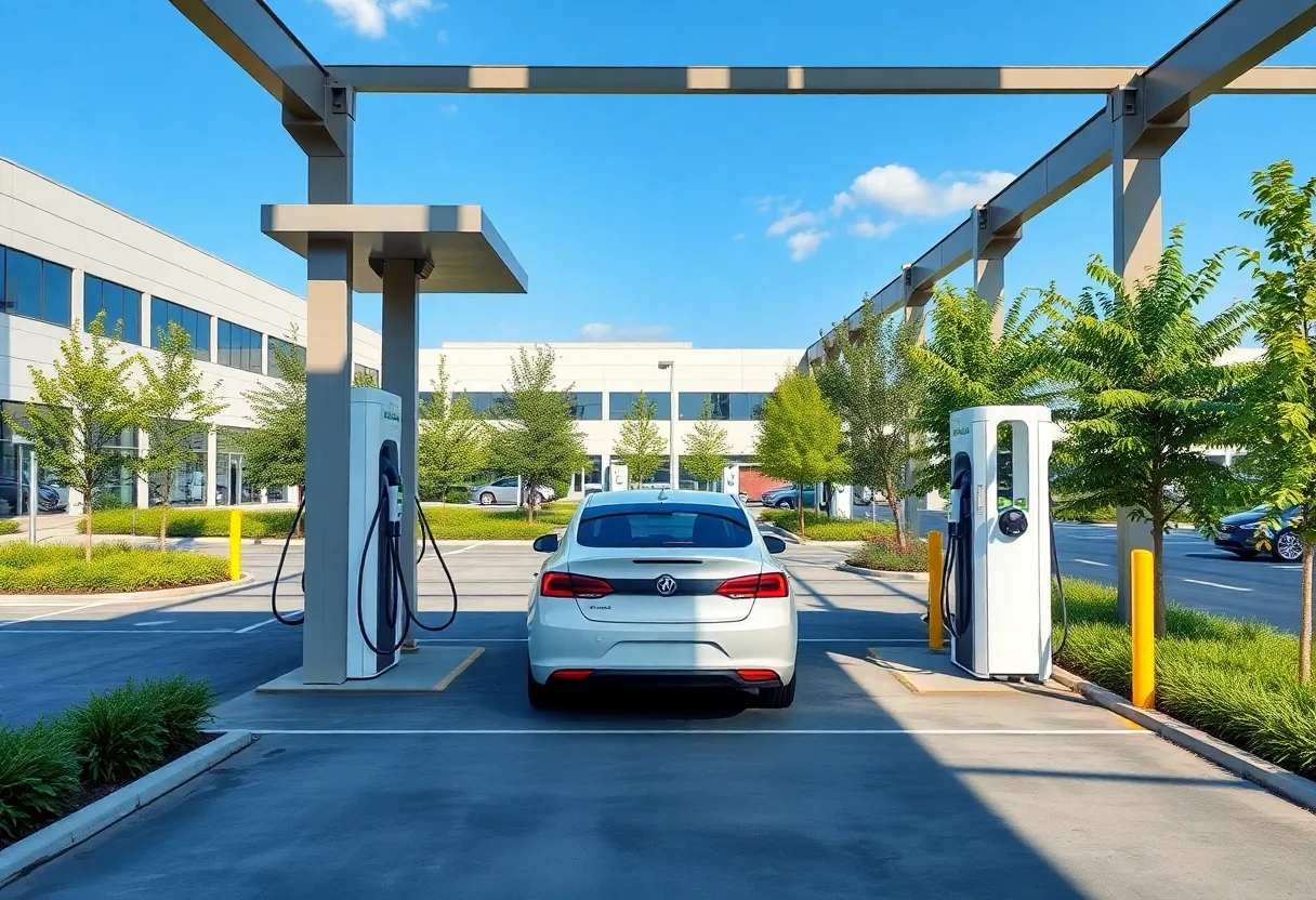 Rivian Automotive new industrial facility at Jamboree Business Park