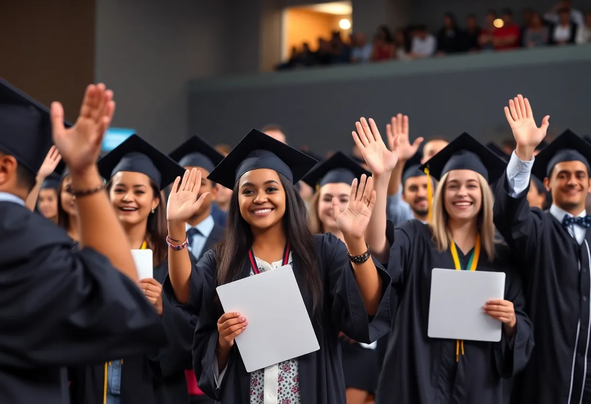 Graduation ceremony for STEP program graduates in Costa Mesa
