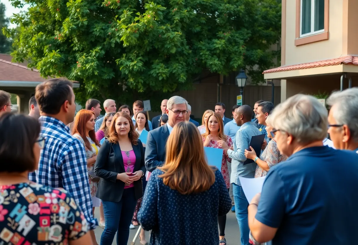 Community political engagement in Tustin