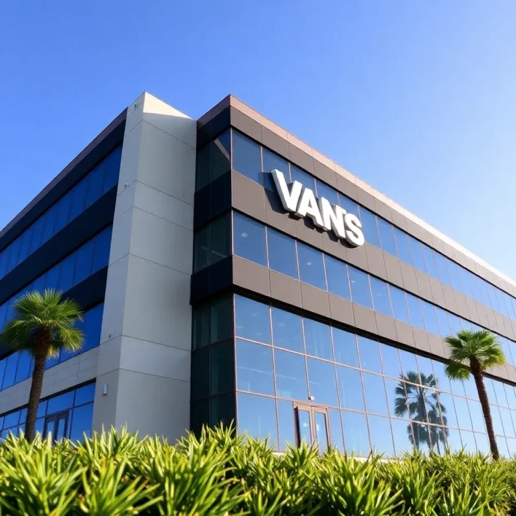 Vans headquarters building in Costa Mesa, California