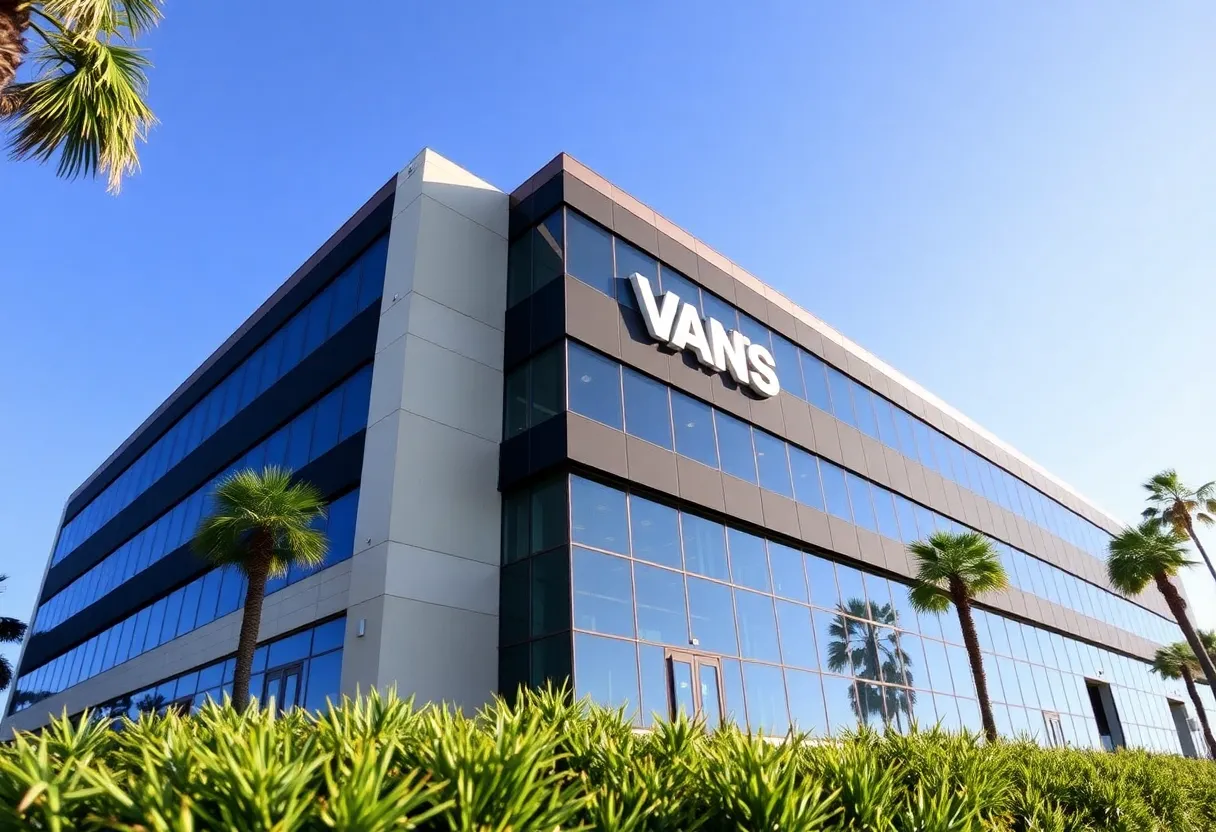 Vans headquarters building in Costa Mesa, California