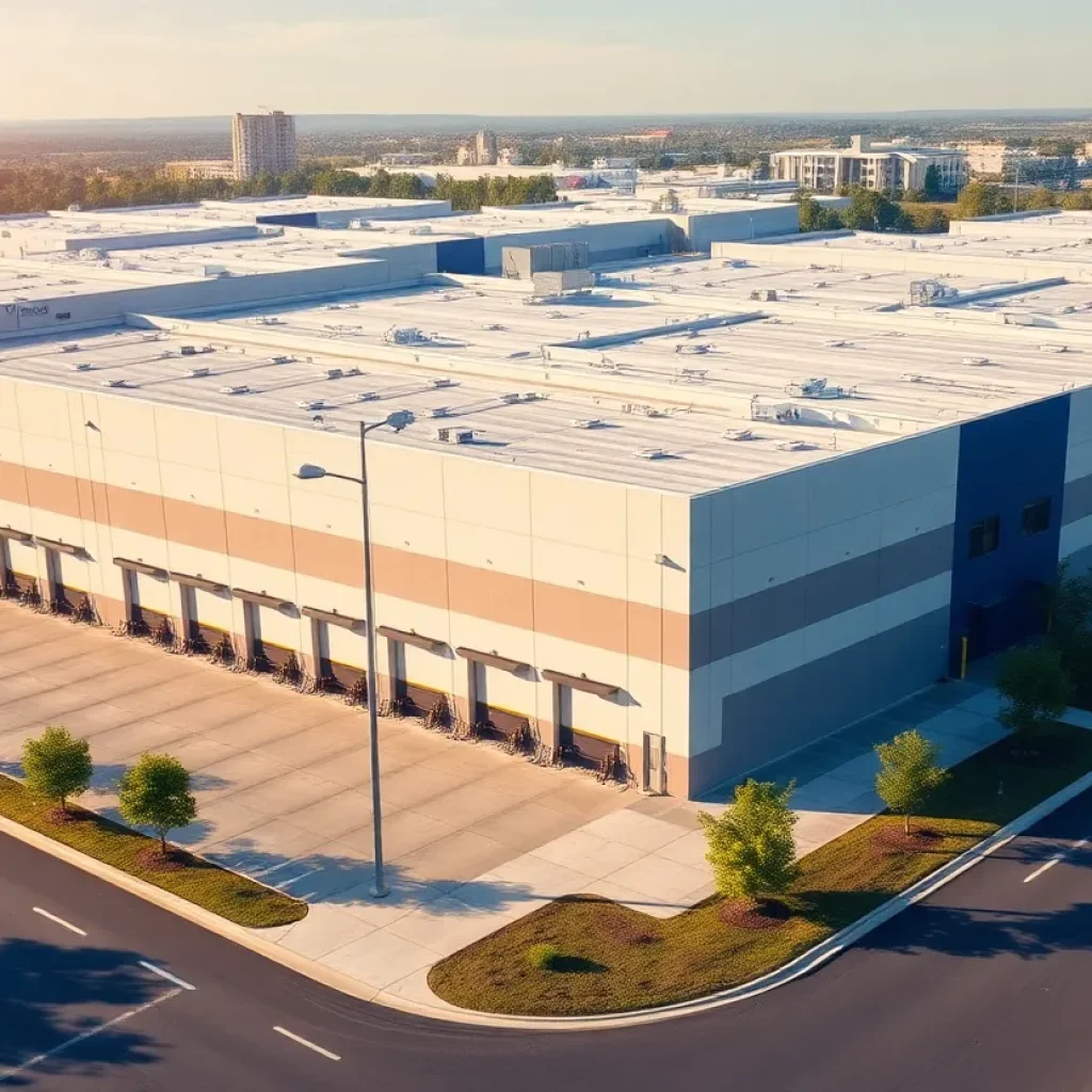 Modern industrial building acquired by Bendetti Co. in San Diego