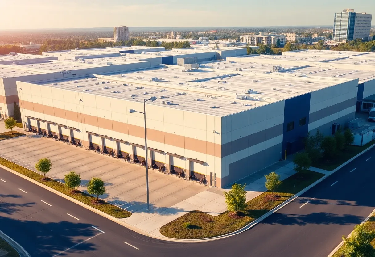 Modern industrial building acquired by Bendetti Co. in San Diego