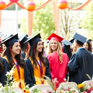Sponsored Articles - Be The Costa Mesa Ca Expert - Ai Marketing Graduates of Edison High School celebrating at their graduation ceremony.