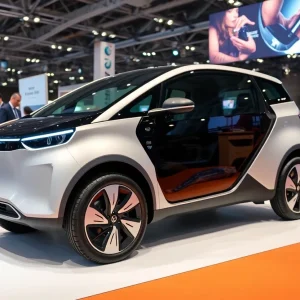 Faraday Future FF 91 showcasing at an investor conference
