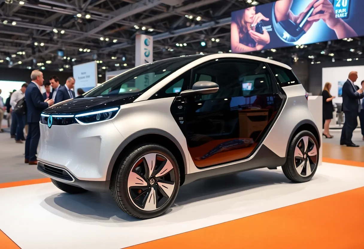 Faraday Future FF 91 showcasing at an investor conference