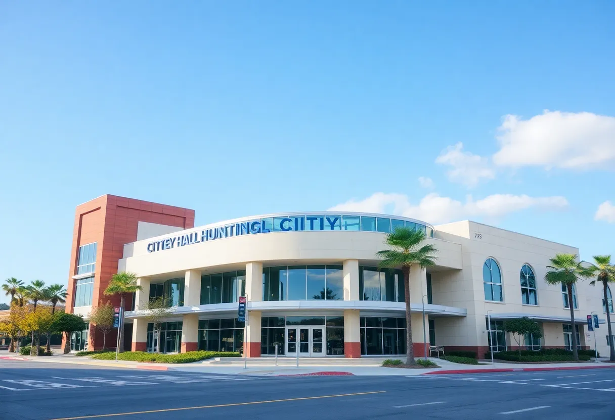 City Hall of Huntington Beach