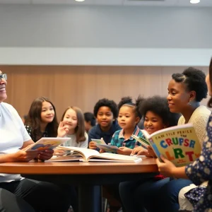 Community meeting in Huntington Beach discussing children's book censorship