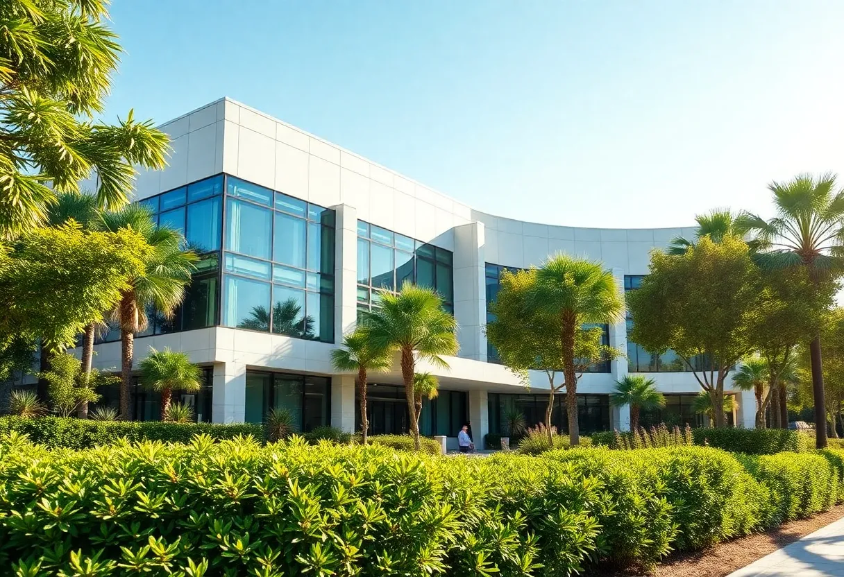 Commercial building in Irvine leased to Tesla