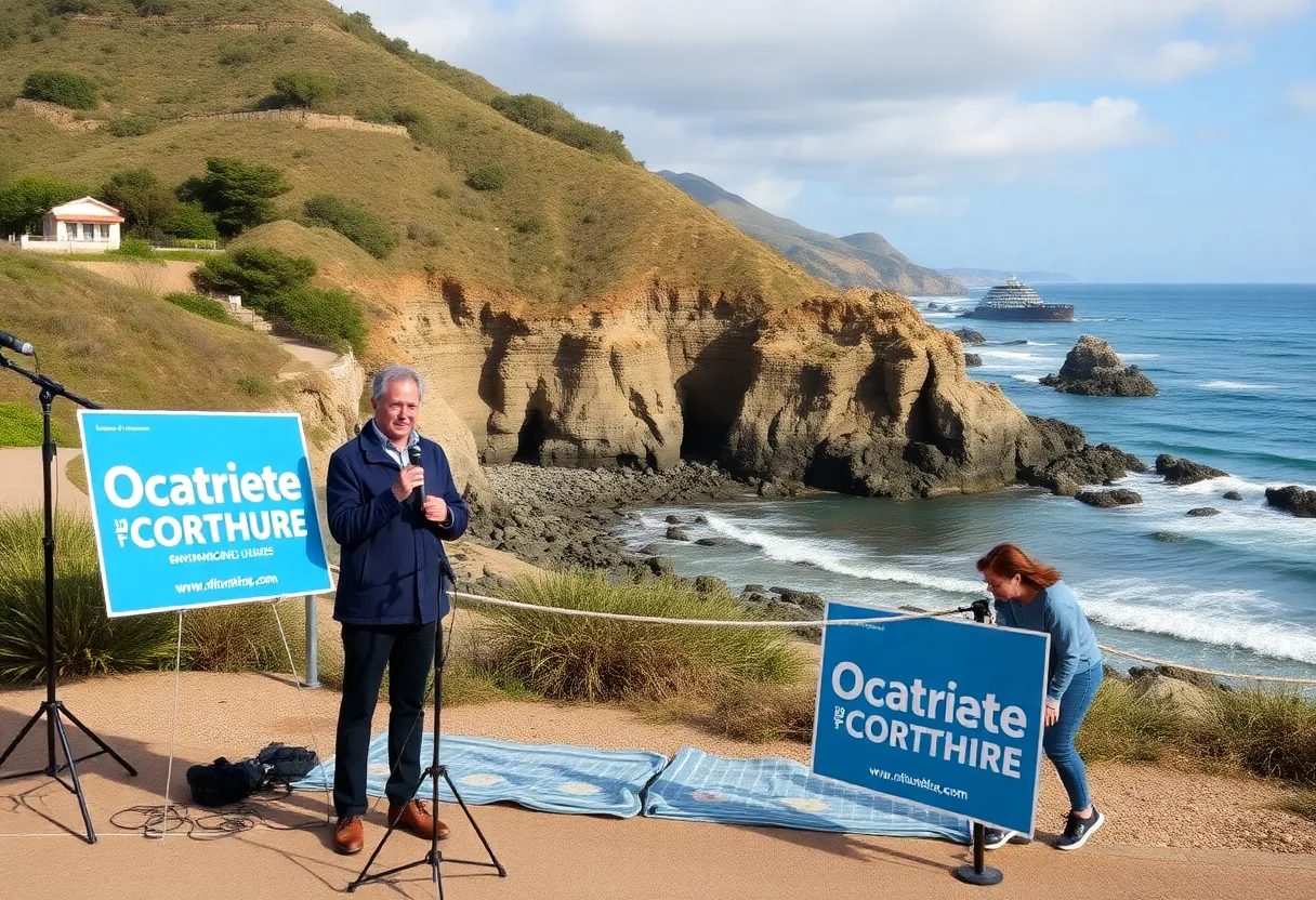 Campaign setup for Chris Kluwe's assembly candidacy in California