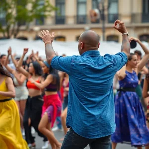 Dancers performing on stage in Los Angeles