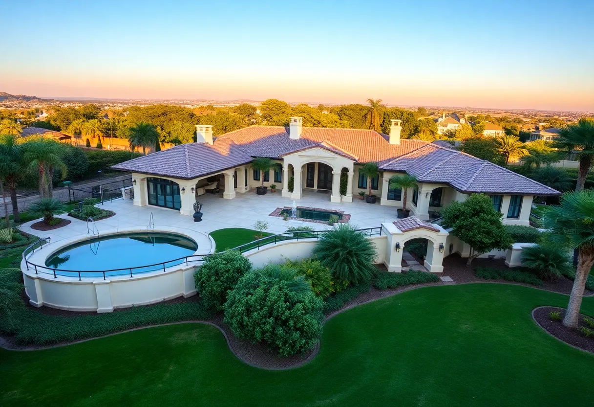 A luxury real estate property in Orange County