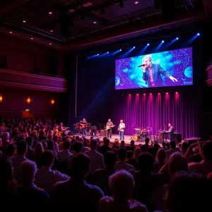 Concert scene at Segerstrom Center for the Arts