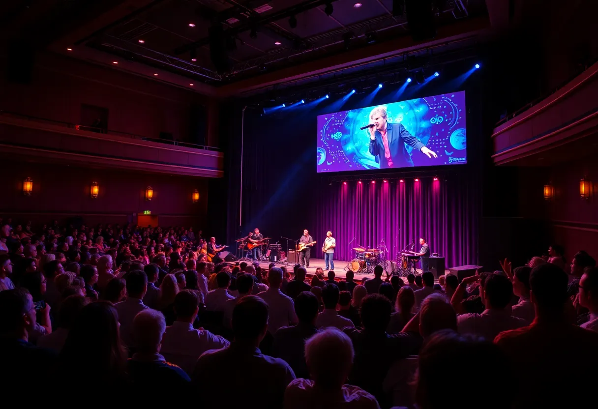 Concert scene at Segerstrom Center for the Arts