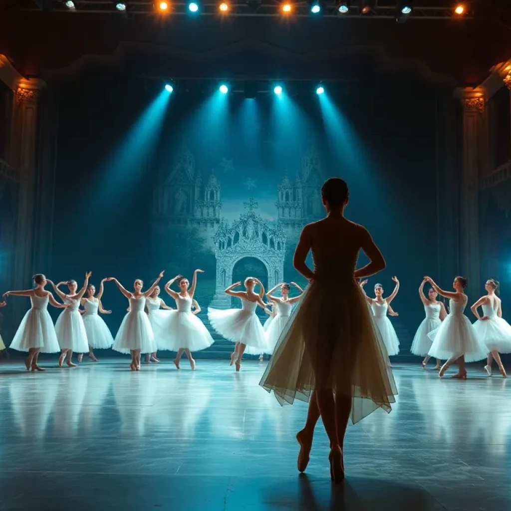 Dancers performing Swan Lake by Miami City Ballet
