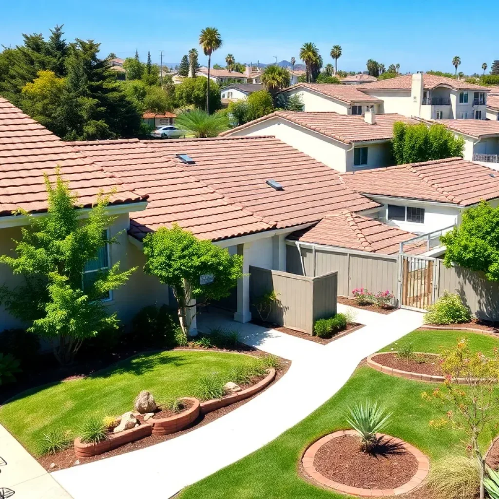 13-unit multifamily property in Costa Mesa featuring cottages and townhomes