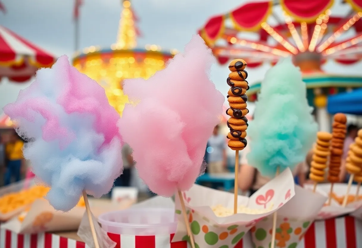 Unique culinary offerings at the OC Fair