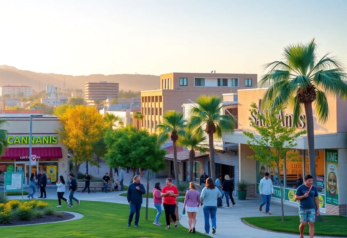 City landscape of Santa Ana showcasing community initiatives