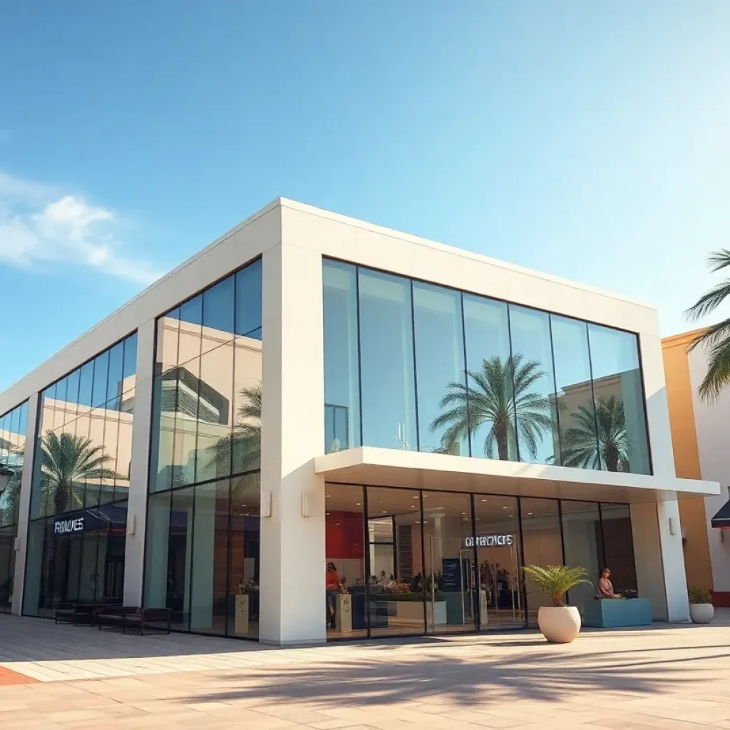 Exterior view of TynanGroup's new office in Newport Beach