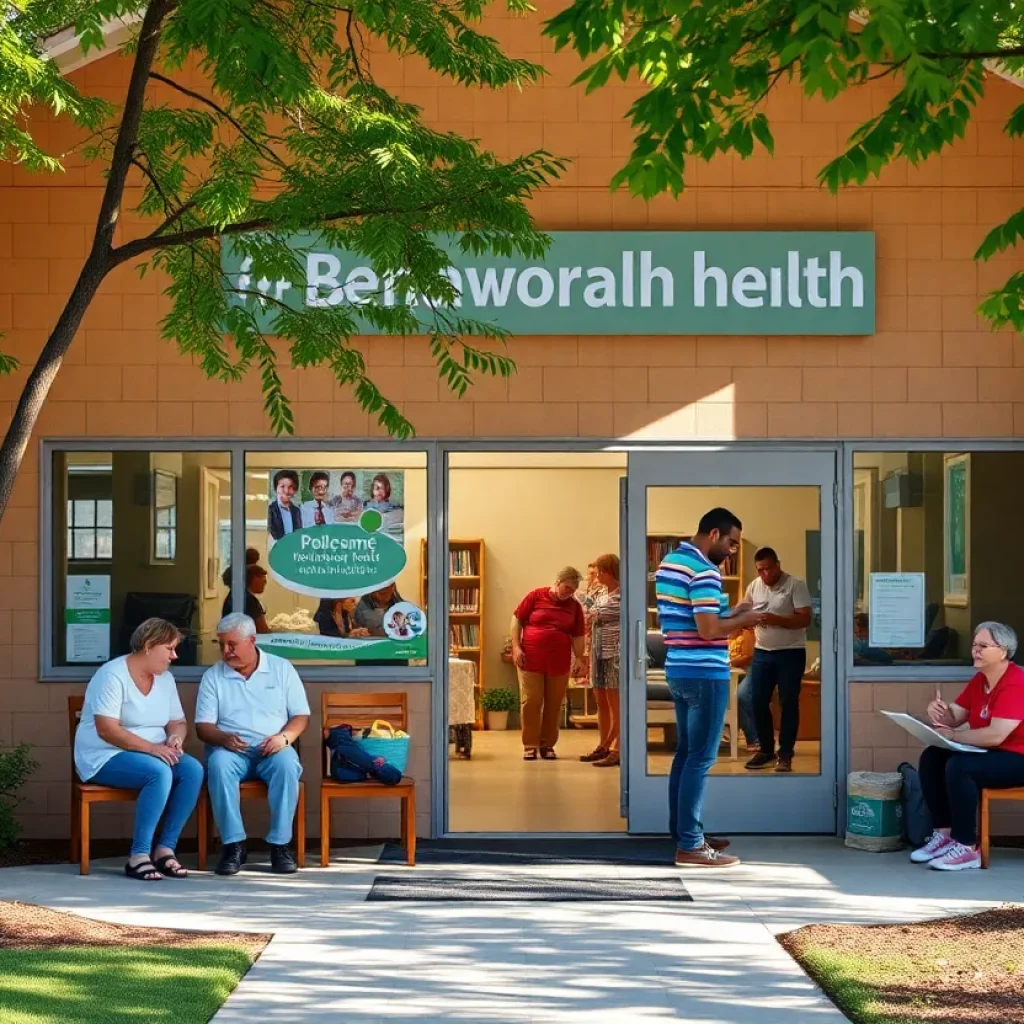 Exterior of Costa Mesa Behavioral Health Shelter