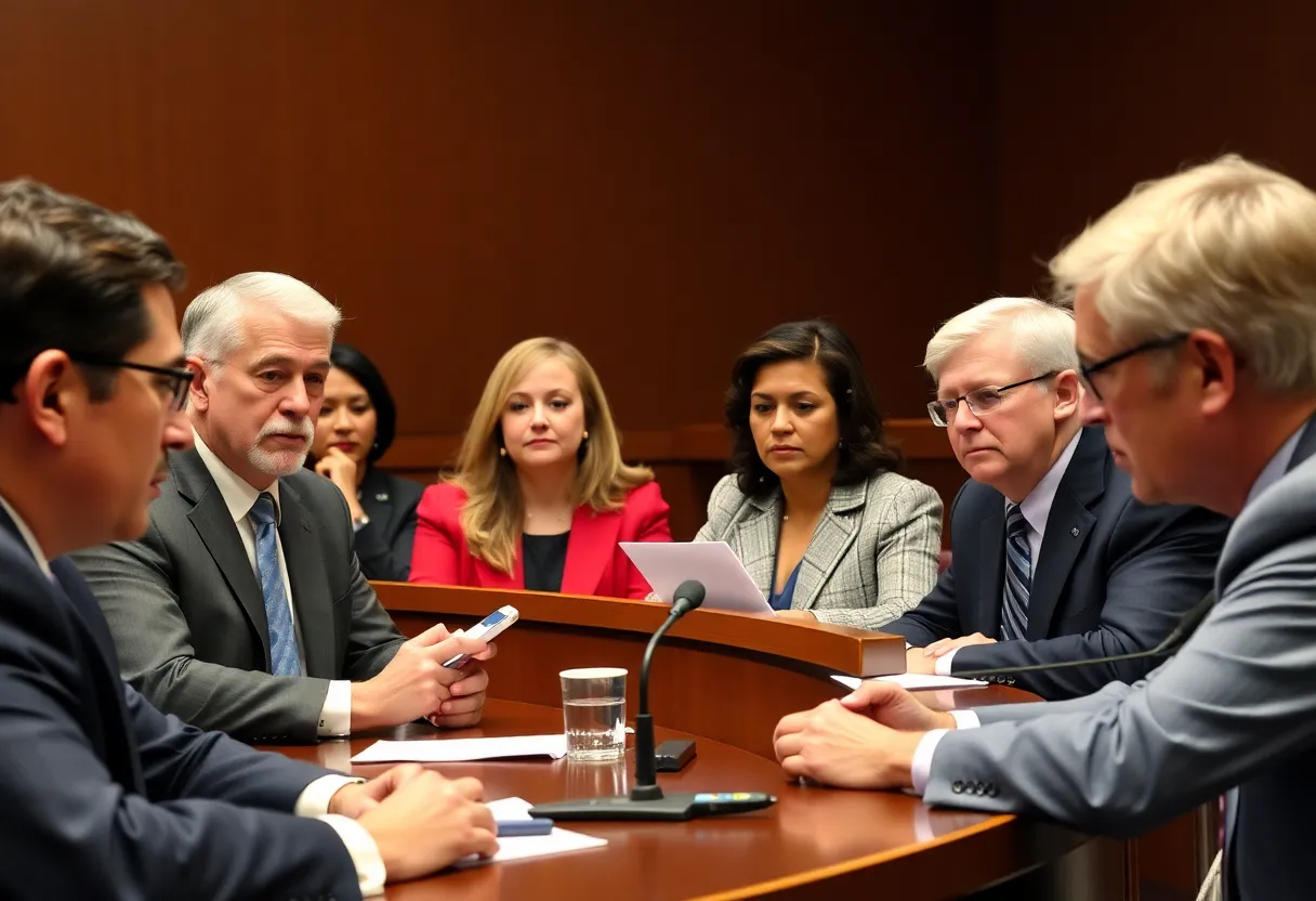 City council members discussing ethics in Costa Mesa