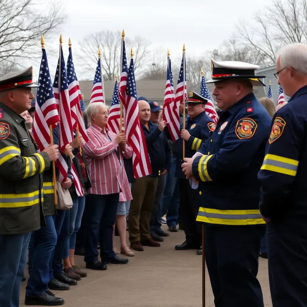 Community tribute to Fire Chief Bill McQuaid