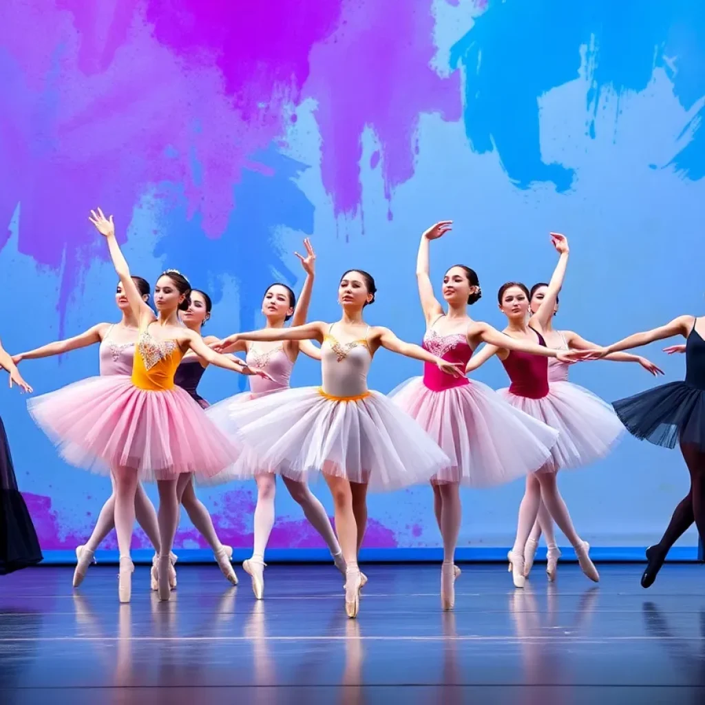 Dancers performing at the National Choreographers Initiative event