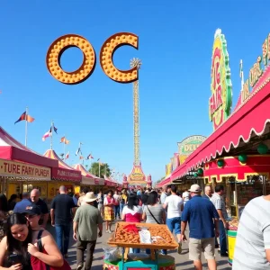 Colorful attractions and food offerings at the 2025 OC Fair