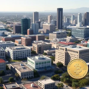 Post A Job In Costa Mesa Ca Cityscape of Orange County depicting financial challenges related to pensions.
