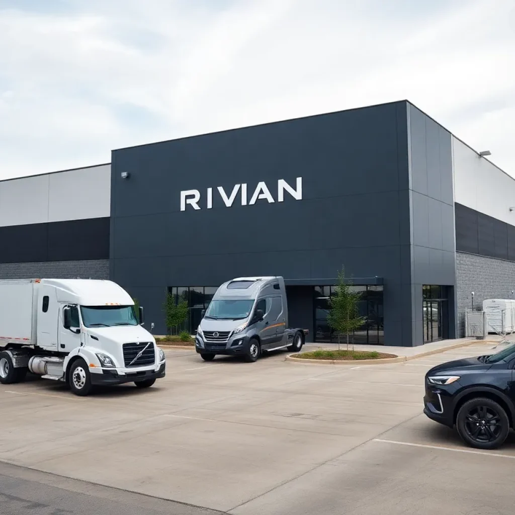 New Rivian Automotive facility in Irvine