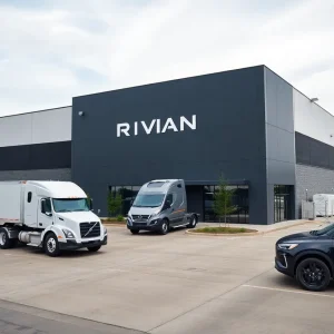 New Rivian Automotive facility in Irvine