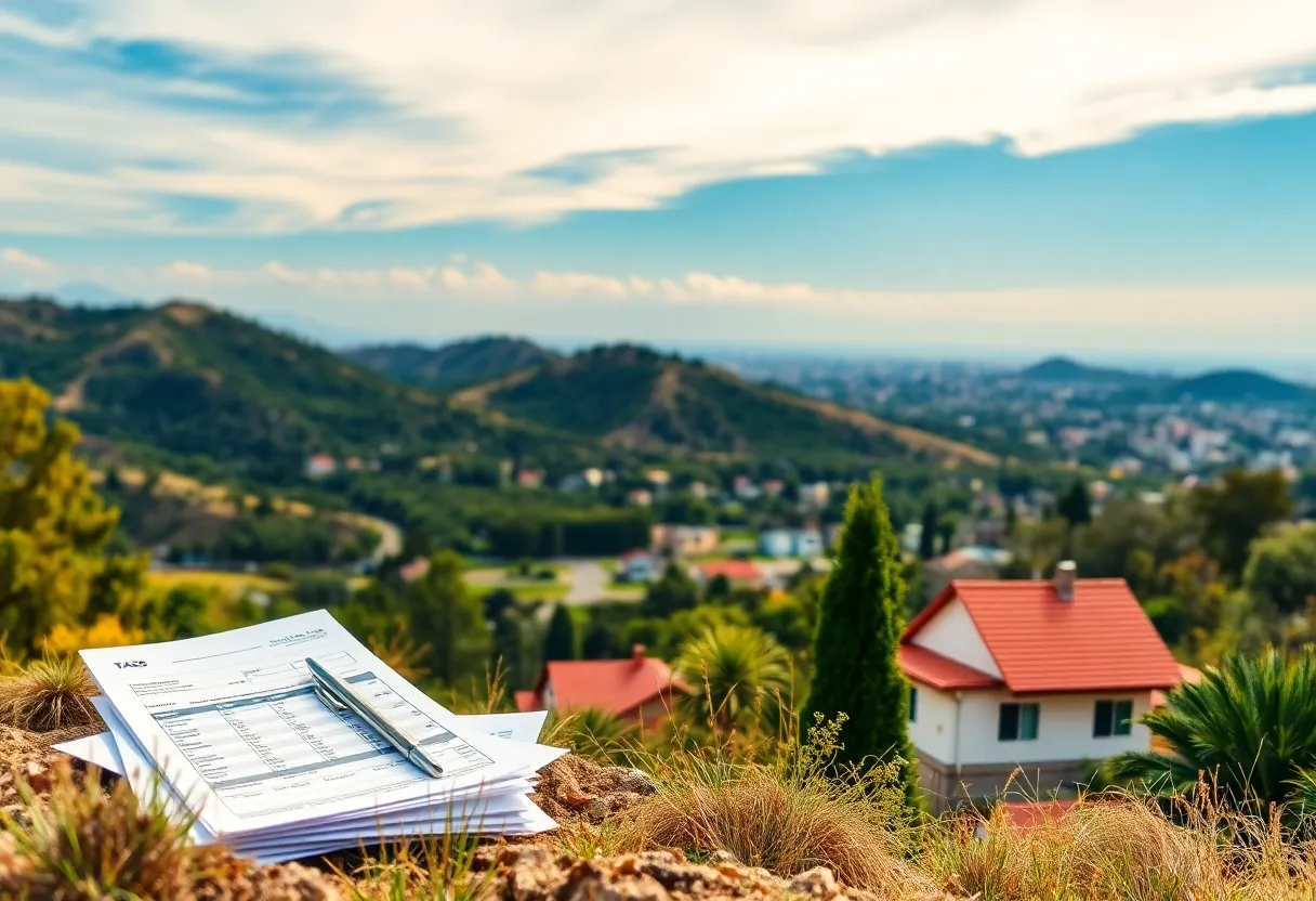 California landscape representing business growth and tax reform