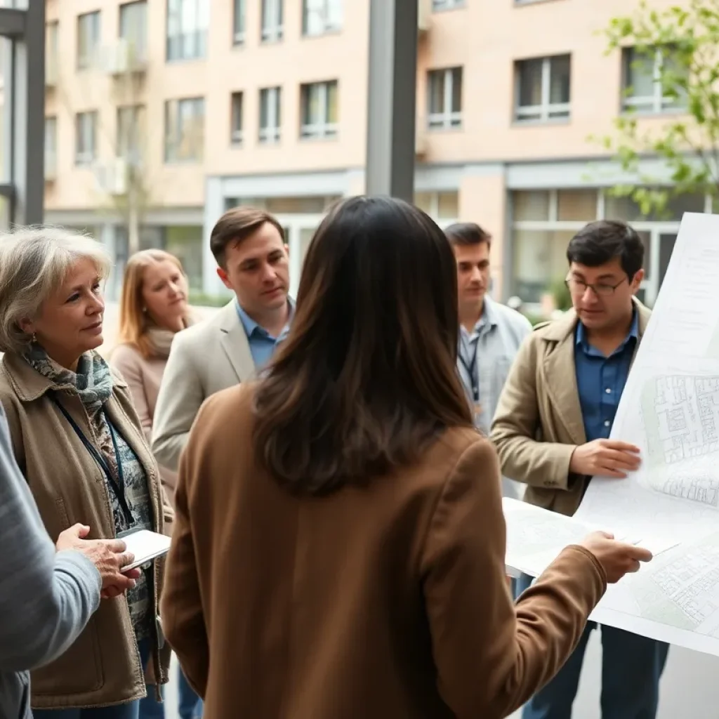 Residents participating in a community planning workshop in Costa Mesa