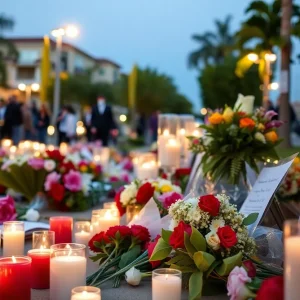 Vigils held for young victims of shootings in Costa Mesa.