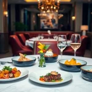 Seven-course menu from Adia fine dining pop-up