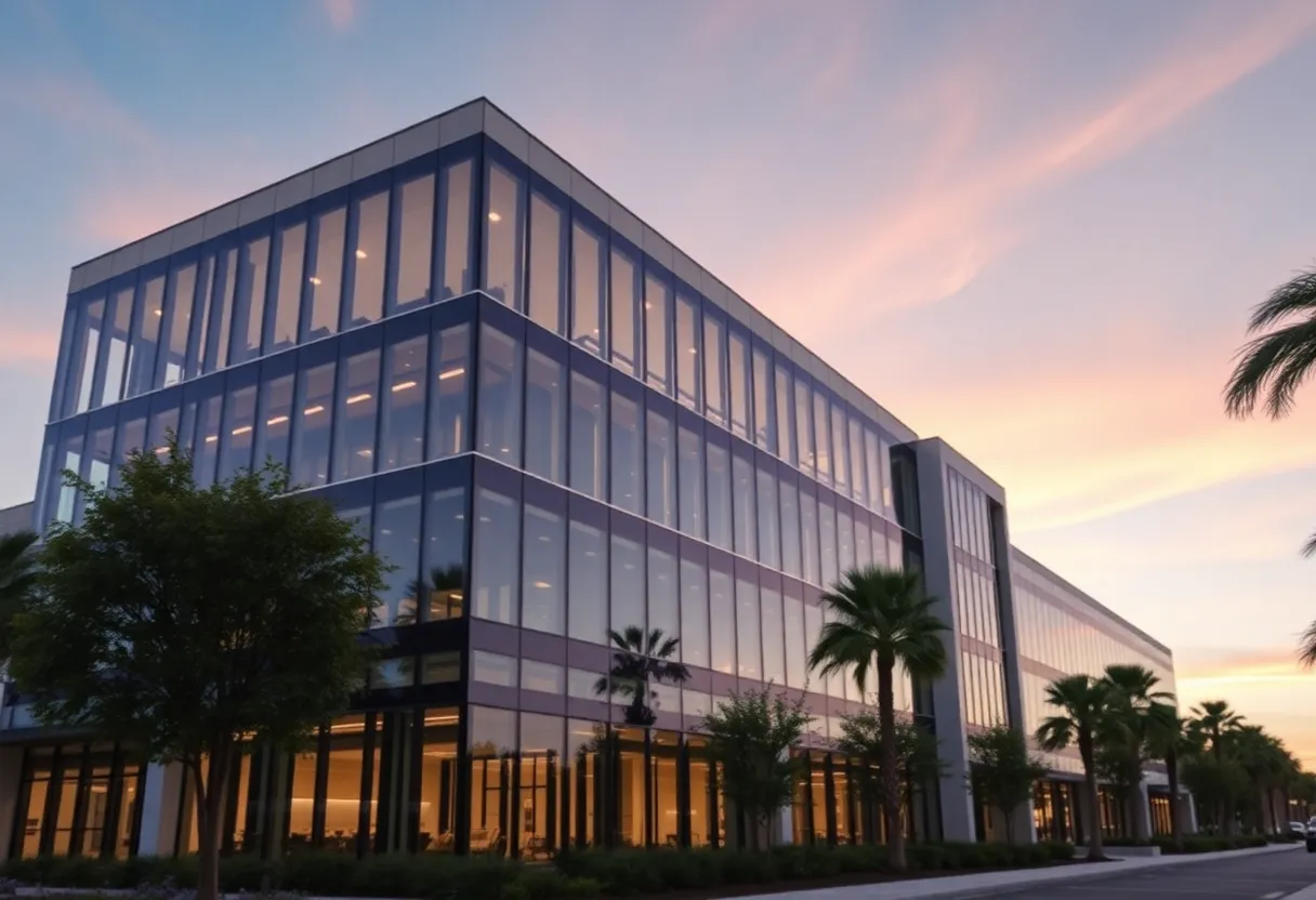 Office building at 2300 Main St. in Irvine, CA, leased by Hyundai