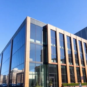 Modern office building at 2300 Main St. Irvine