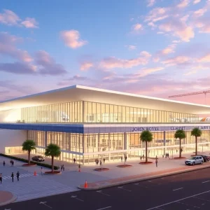 Conceptual design of proposed improvements at John Wayne Airport