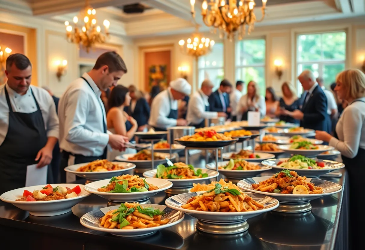 A festive culinary event at the KidWorks Festival of Chefs.