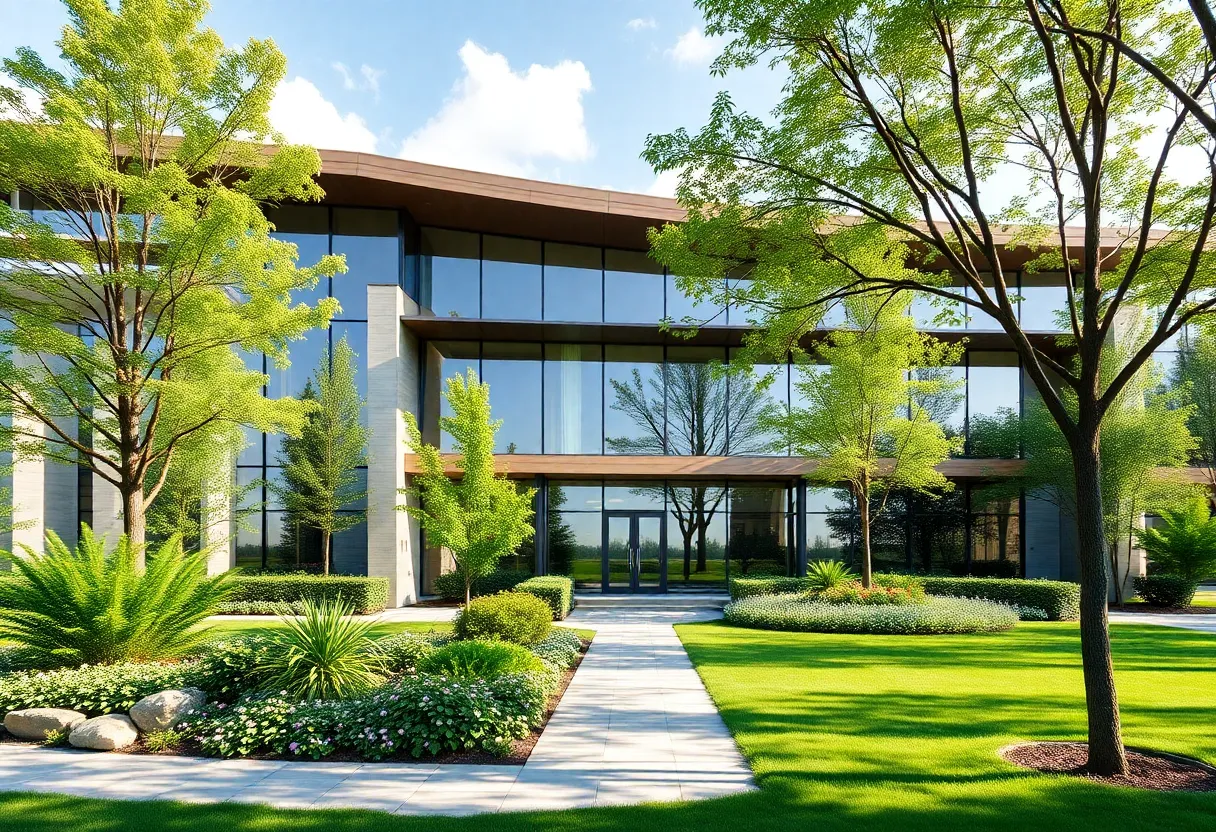 Architectural design by LPA Design Studios showcasing sustainability